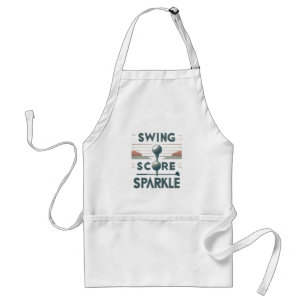 Swing, Score, Sparkle Standard Apron