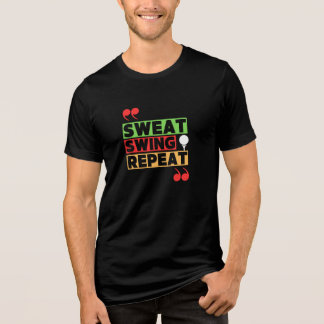 SWING, SHINE, REPEAT WOMEN’S GOLF CLUB  Tri-Blend SHIRT