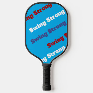 "Swing Strong" Patriotic Pickleball Paddle