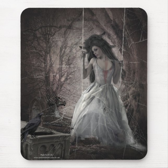 Swing The Time Away Mouse Pad (Front)