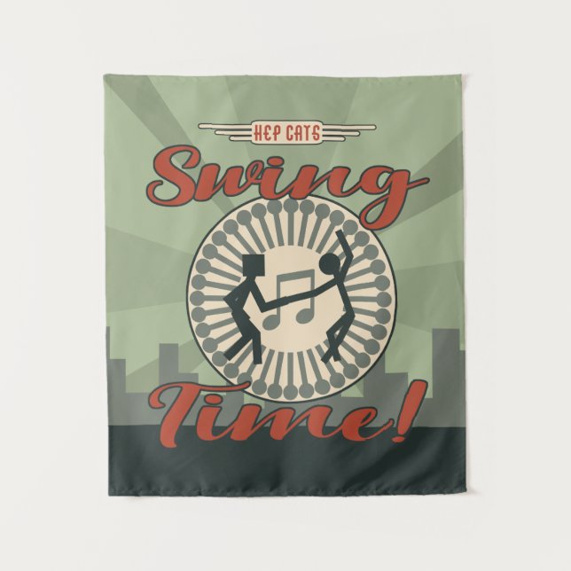 Swing Time Era Tapestry (Front)