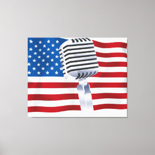 Swing when your Singing USA Canvas Print