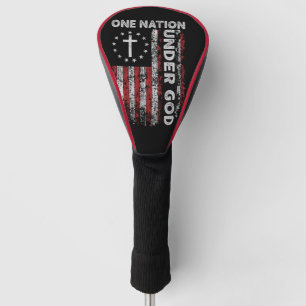 Swing with Honour: American Flag Golf Head Cover