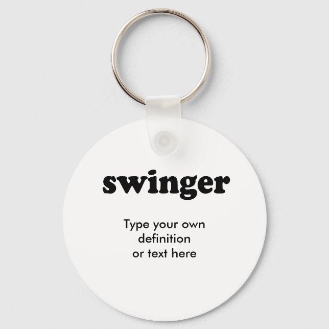 SWINGER KEY RING (Front)