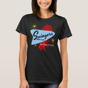 Swinger Lifestyle Upside Down Pineapple  Modern Pi T-Shirt