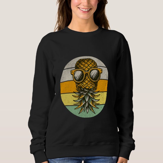 Swinger Upside Down Pineapple Sweatshirt (Front)