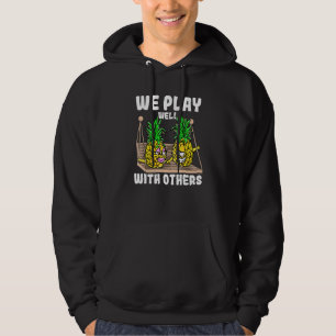 Swinger We Play Well With Others Swinging Pineappl Hoodie
