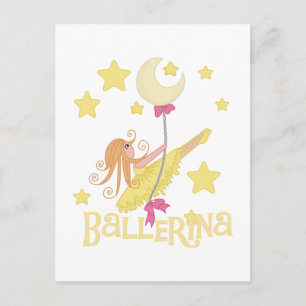 Swinging Ballerina Tshirts and Gifts Postcard