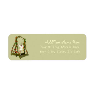 Swinging Fairy Address Label
