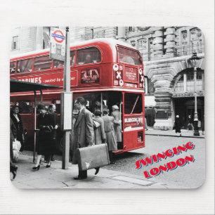 Swinging London Mouse Pad