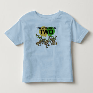 Swinging Monkeys 2nd Birthday T-shirts and Gifts