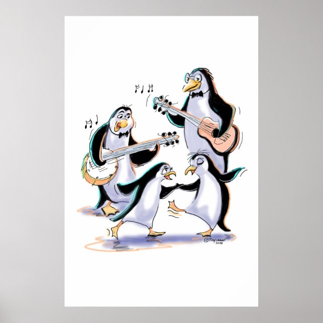 sWiNgInG pEnGuInS Poster (Front)