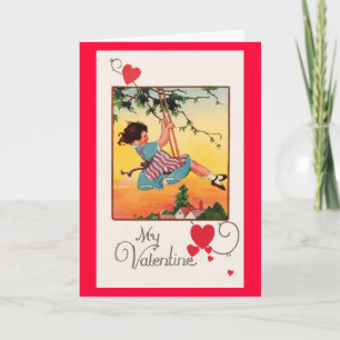 Swinging Valentine Holiday Card