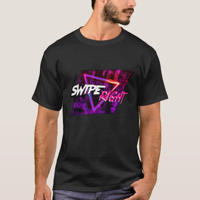 Swipe Right Band T-Shirt (Front)