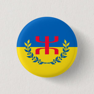 Swipes in Kabylian of Heidzer 3 Cm Round Badge