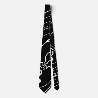 Swirl Abstraction Pattern Tie