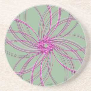 Swirl Coaster Piece1 Pink