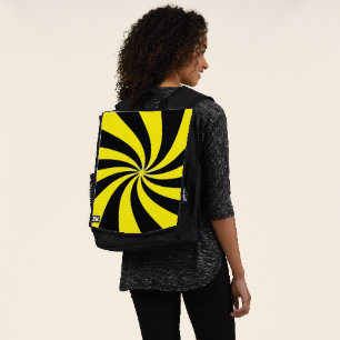 Swirl Design Backpack