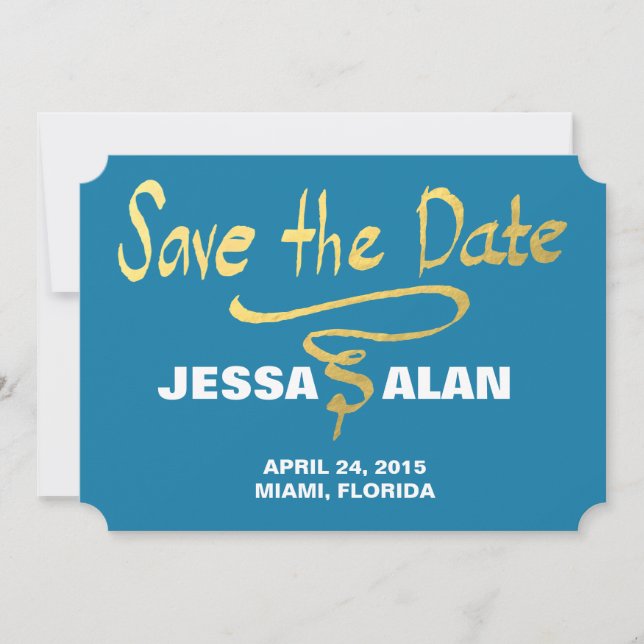 swirl faux gold foil (Front)