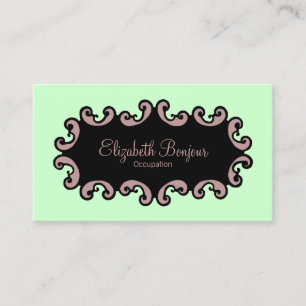 Swirl Frame ~ Business Card
