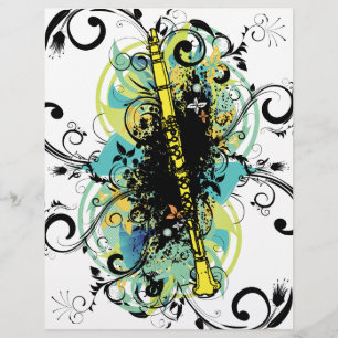 Swirl Grunge Clarinet