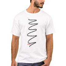Swirl Inspirational Unisex T-Shirt - Black