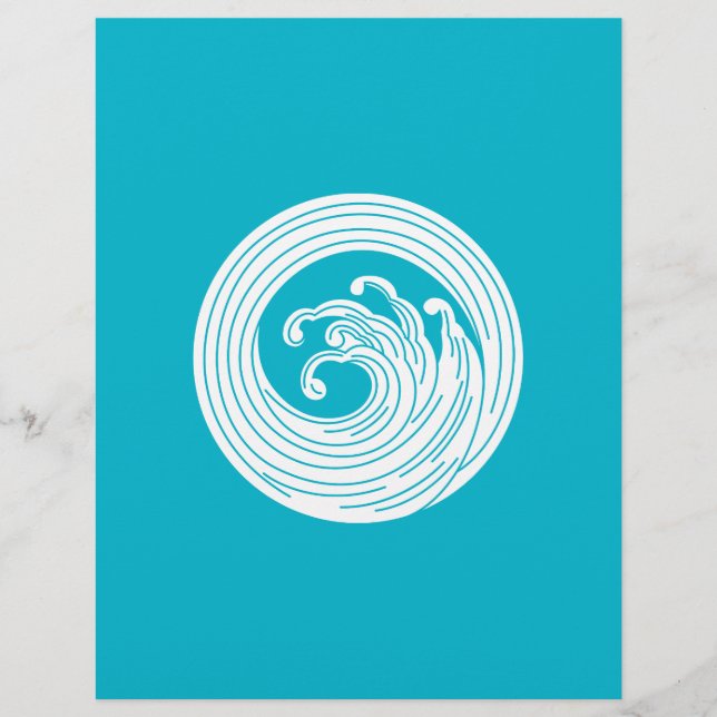 Swirl-like wave circle (Front)