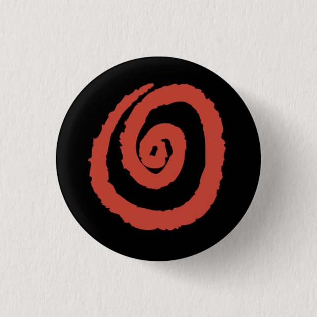 Swirl Logo 3 Cm Round Badge (Front)