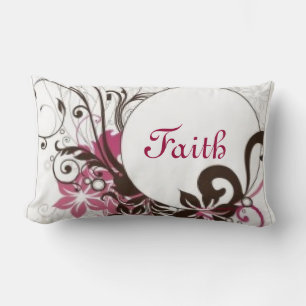 Swirl of Faith Desginer Reversible Lumbar Cushion