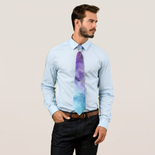 Swirl Painting Neck Tie