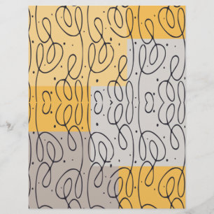 Swirl Pattern Scrapbook Paper