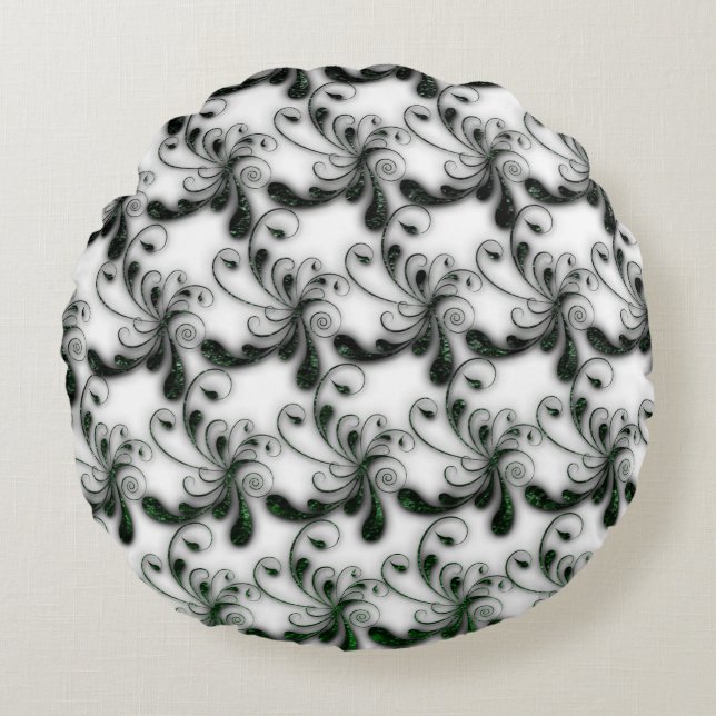 Swirl Round Cushion (Front)