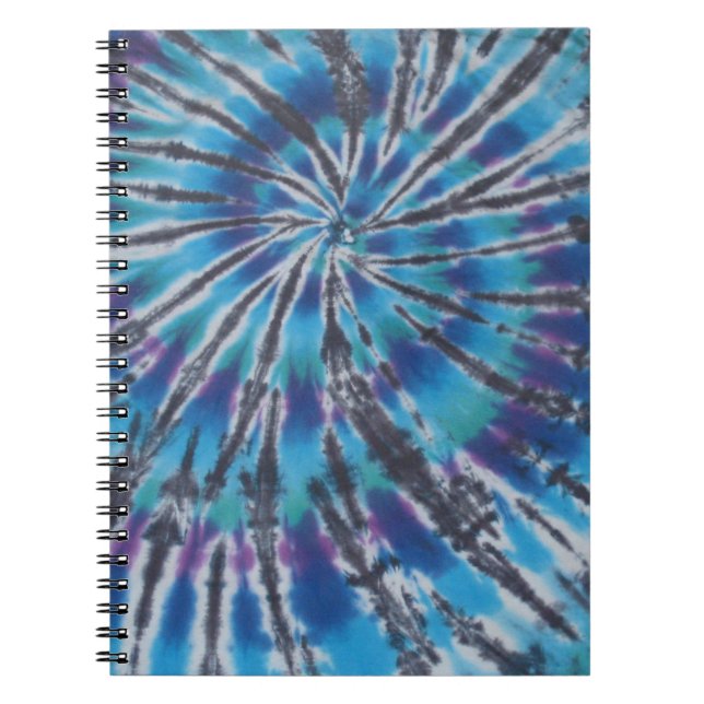 Swirl Tie Dye Notebook (Front)