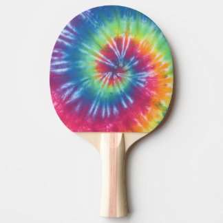 Swirl Tie Dye Ping Pong Paddle