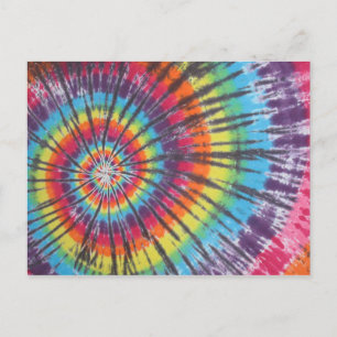 Swirl Tie Dye Postcard