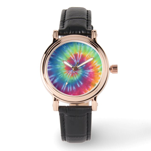 Swirl Tie Dye Watch (Front)