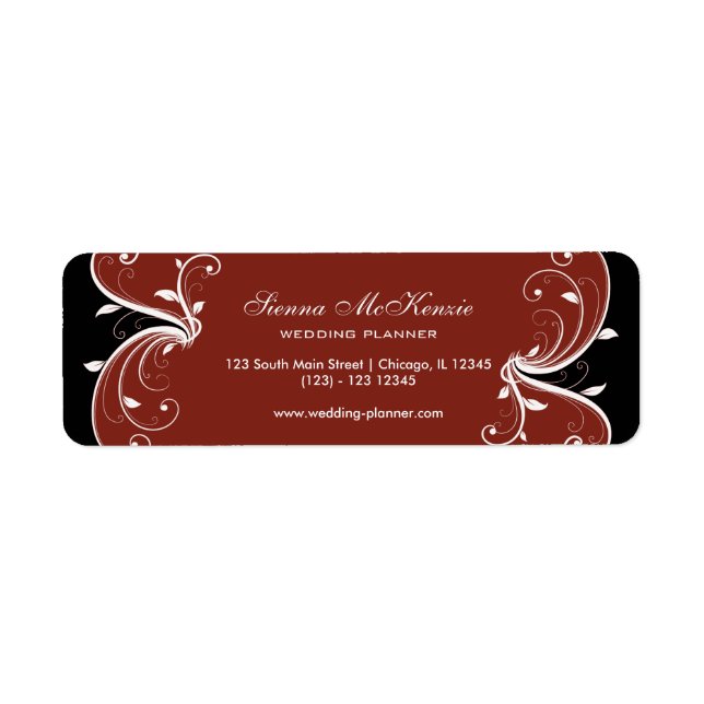 Swirl Wedding Planner (Front)