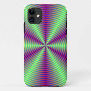 Swirl with Green Beams Case-Mate iPhone Case