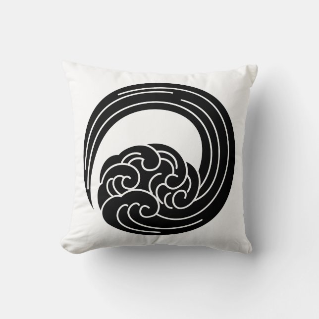 Swirled waves cushion (Front)