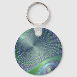 Swirler - Fractal Key Ring