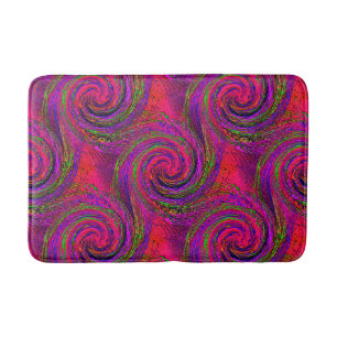 Swirlin' & Twirlin'....... Bath Mat