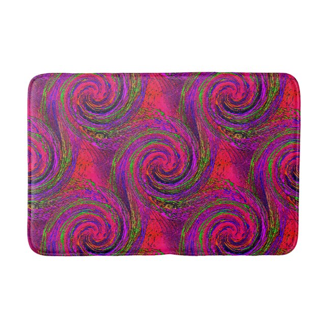 Swirlin' & Twirlin'....... Bath Mat (Front)