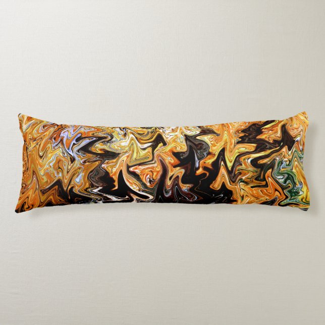 Swirling Autumn...... Body Cushion (Front)