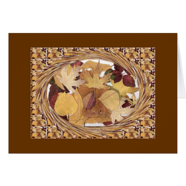 Swirling Autumn Leaves (Front Horizontal)
