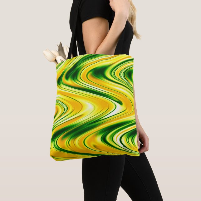 Swirling Daffodils..... Tote Bag (Close Up)