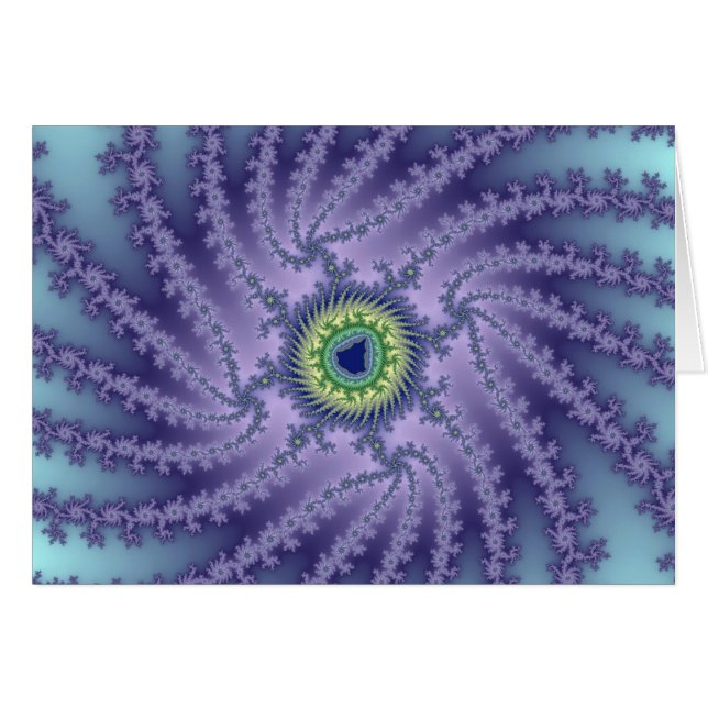 Swirling Eye - Fractal Card (Front Horizontal)