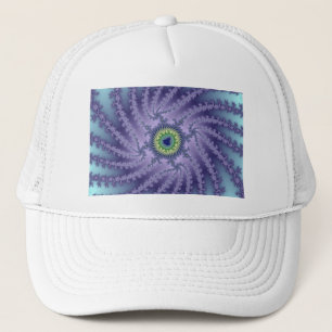 Swirling Eye - Fractal Trucker Hat