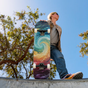 Swirling Galaxy Skateboard