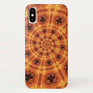 Swirling Gold Clover Pattern Case-Mate iPhone Case