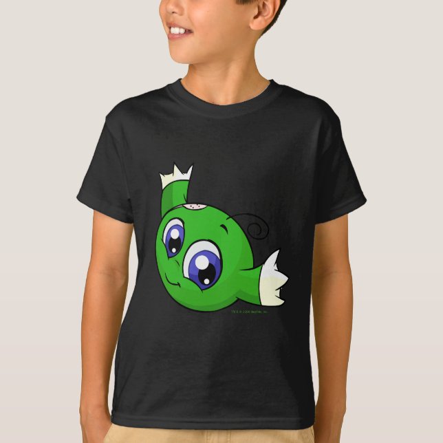 Swirling green kiko T-Shirt (Front)